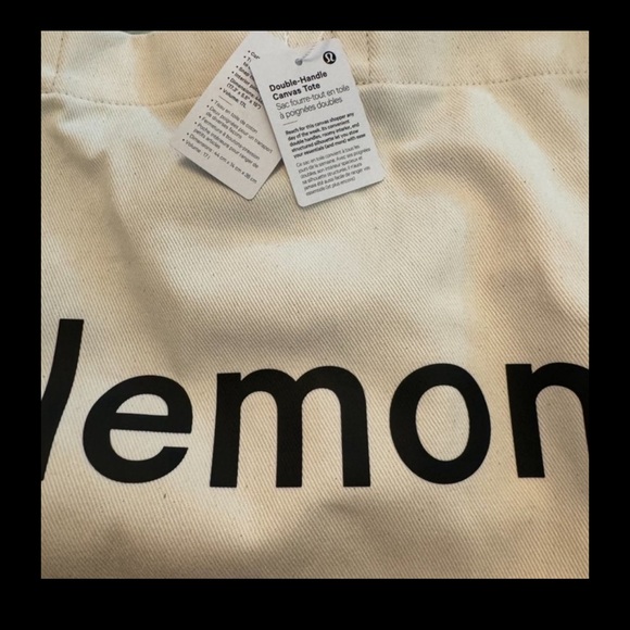 NWT LULULEMON CANVAS BAG - Picture 8 of 8